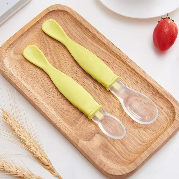 সিলিকন ডাবল চামচ.