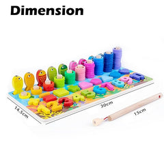 6in1 Magnetic Fishing & Sorting Toy