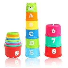 Baby Educational Stacking Cups with Number Letter