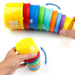 Baby Educational Stacking Cups with Number Letter
