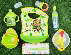 ৮ পণ্যের BPA ফ্রি বেবি ফিডিং কম্বো - মাম পট ফ্রী